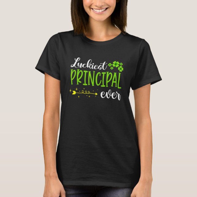 Camiseta Profesora divertida St Pat, la mejor directora de  (Anverso)