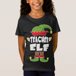 Camiseta Profesora Elf Squad enseñando a Navidades Elf Cost