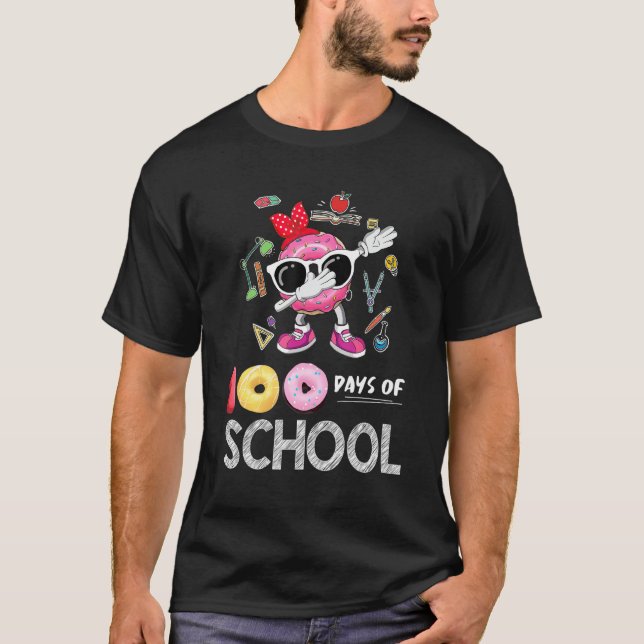 Camiseta Profesora Estudiante De Pastel De Donut Felices 10 (Anverso)