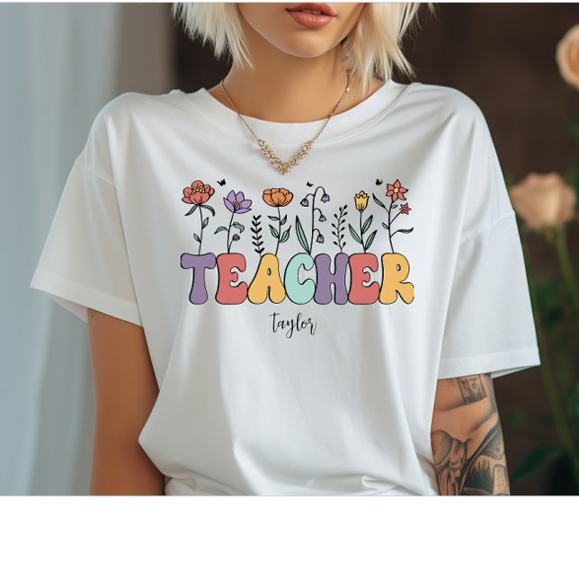 Camiseta Profesora Flor Silvestre (Subido por el creador)