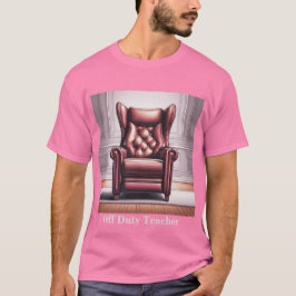 Camiseta Profesora fuera de servicio Hibiscus Recliner T-Sh