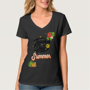 Camiseta Profesora fuera de servicio Summer Teacher Life Su