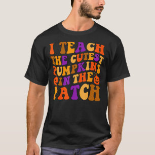 Camiseta Profesora Halloween Pre K Teacher Kindergarten Cut