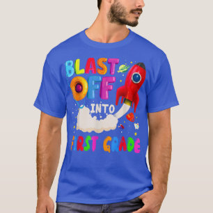 Camiseta Profesora Hola Estrella espacial de 1er grado Astr