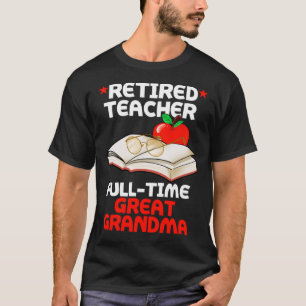 Camiseta Profesora jubilada a tiempo completo Gran Jubilaci