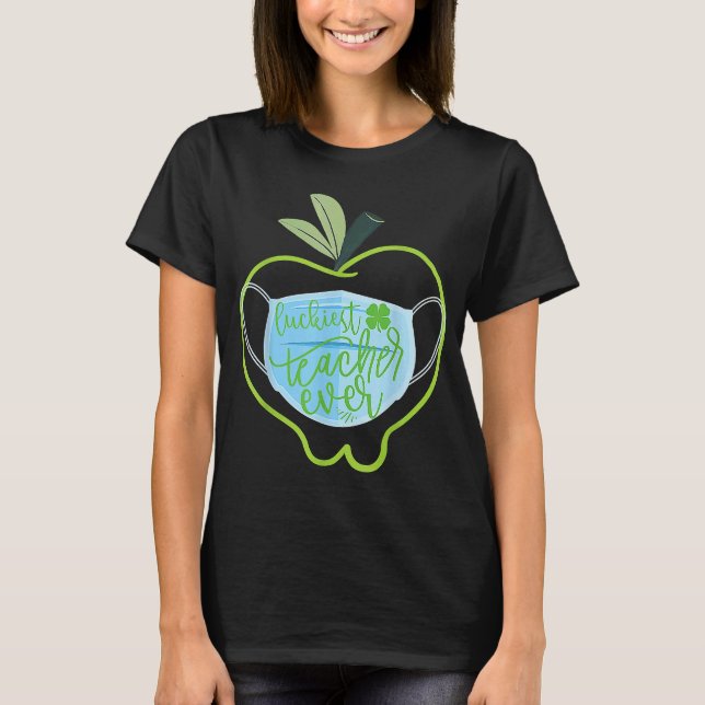 Camiseta Profesora más afortunada de todos (Anverso)