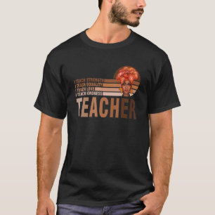 Camiseta Profesora Negra Inteligente Afro Amor Melanina Afr