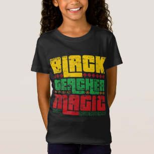 Camiseta Profesora norteamericana de raza negra, patrimonio
