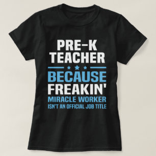 Camiseta Profesora pre-K