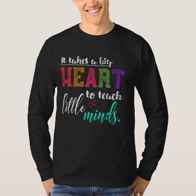 Camiseta Profesora preescolar de preescolar (Anverso)