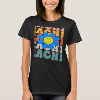 Camiseta Profesora Retro Daisy Colorido Regreso a Clases 3