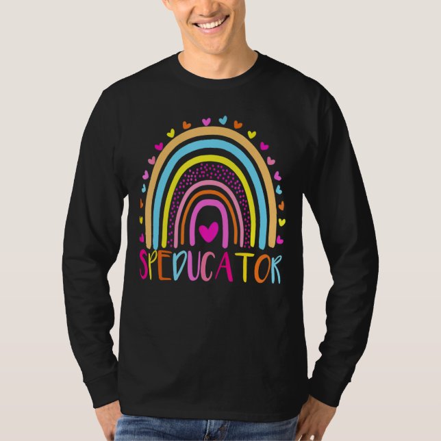 Camiseta Profesora Sped, corazón de orador (Anverso)