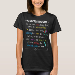 Camiseta Profesora Sped Parapronal Educación Especial