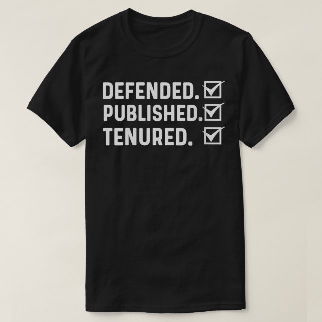 Camiseta Profesora titular de doctorado divertida (Diseño del anverso)