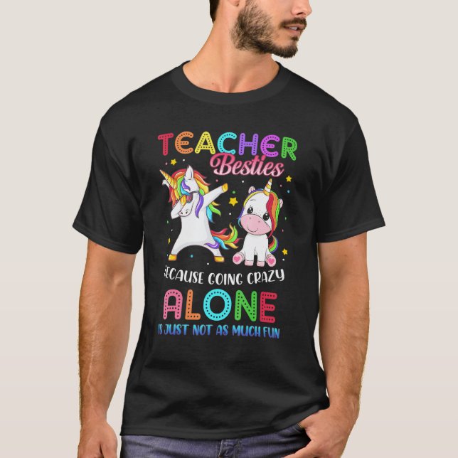 Camiseta Profesora Unicornio Haciendo Dab (Anverso)