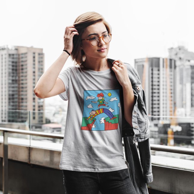 Camiseta Profesora Y Estudiante Cuidados (Subido por el creador)