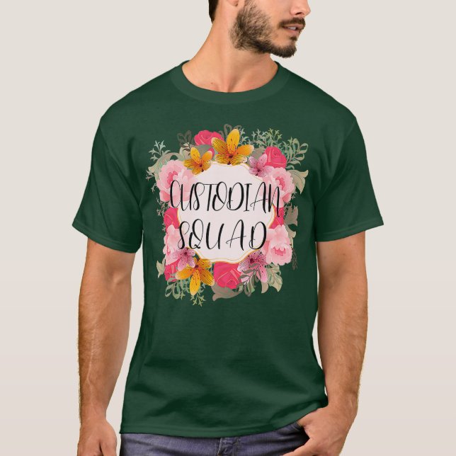 Camiseta Profesoras de Apreciación Custodian Squad (Anverso)