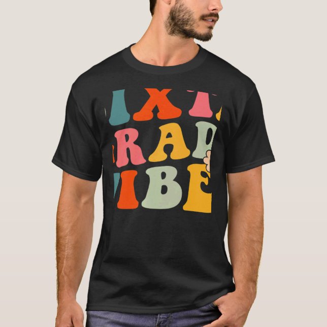 Camiseta Profesoras de sexto grado de Vibes (Anverso)