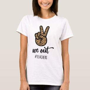 Camiseta Profesoras Felices El Día Pasado De Las Escolares,