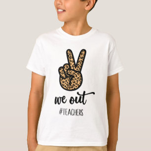 Camiseta Profesoras Felices El Día Pasado De Las Escolares,