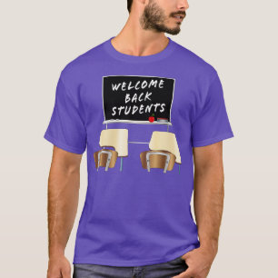 Camiseta Profesores dan la bienvenida a estudiantes que ens