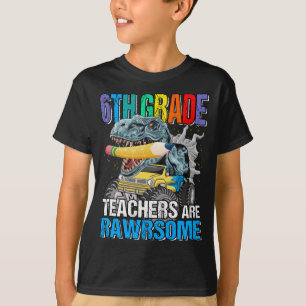 Camiseta Profesores de 6º grado son impresionantes monstruo