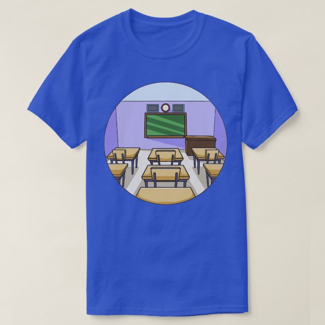 Camiseta Profesores de clases en aula (Diseño del anverso)