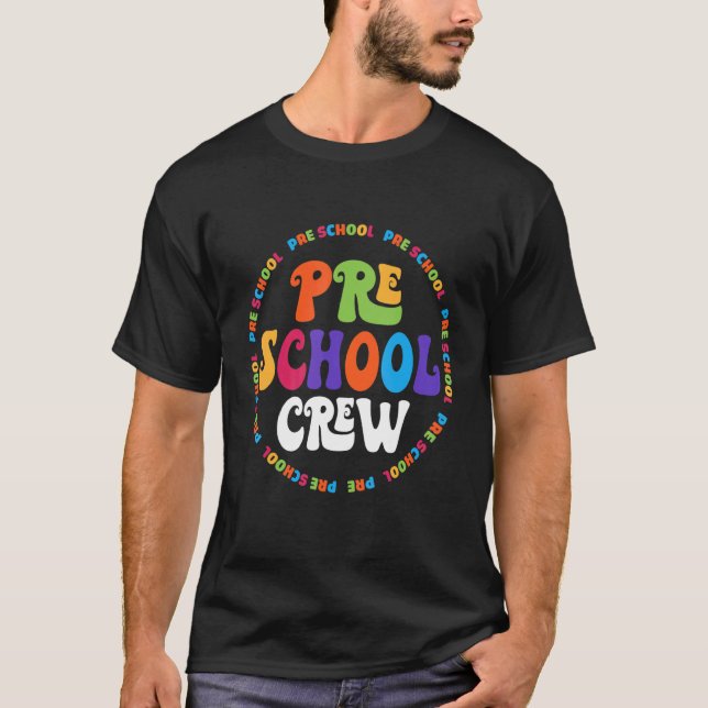 Camiseta Profesores de Cuadros de Niveles de Enseñanza Pree (Anverso)