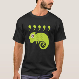 Camiseta Profesores de inglés Comma Chameleon 80s