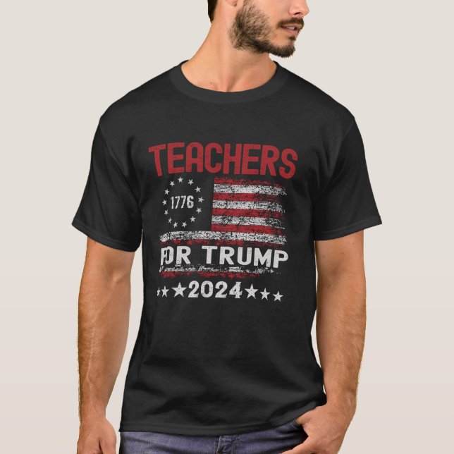 Camiseta Profesores de las divertidas elecciones de Trump 2 (Anverso)