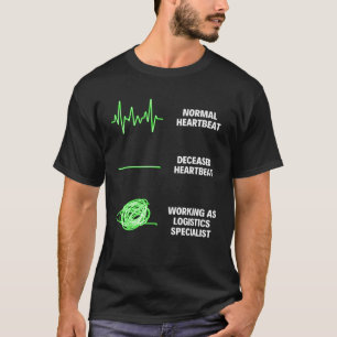 Camiseta Profesores de Logística de Trabajo Logístico Espec