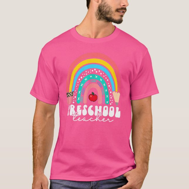 Camiseta Profesores de preescolar de guarderías de niños de (Anverso)