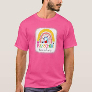 Camiseta Profesores de preescolar enseñan amor inspiran arc