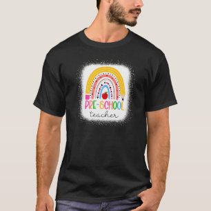 Camiseta Profesores de preescolar enseñan amor inspiran arc