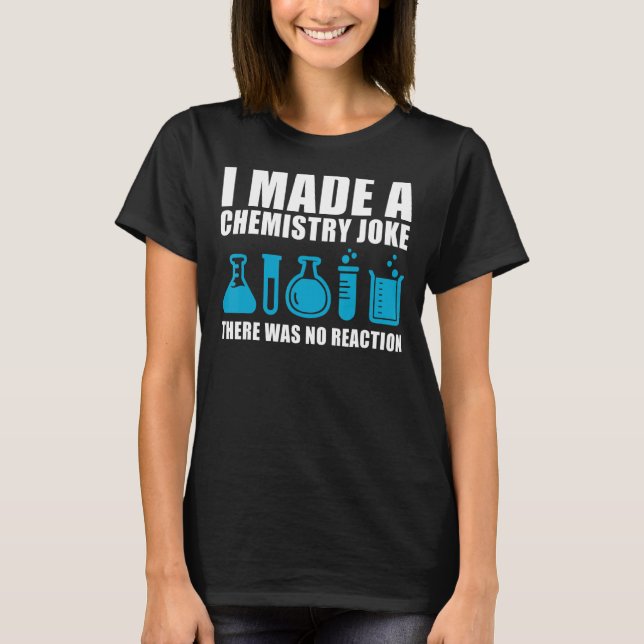 Camiseta Profesores de Química Hombres Químicos (Anverso)