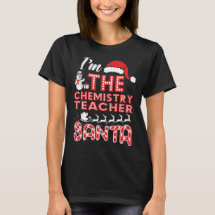 Camiseta Profesores de Química Navidades soy química