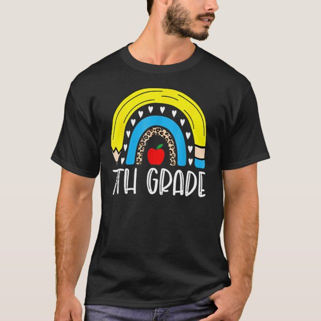 Camiseta Profesores de séptimo curso del Día del Arcoiris 2 (Anverso)