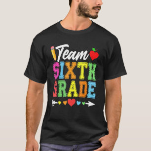 Camiseta Profesores De Sexto Grado De Equipo De Cuta Volvie