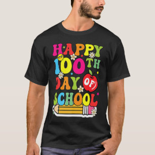 Camiseta Profesores del día 100 de la escuela Niños Niño Fe