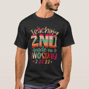 Camiseta Profesores Divertidos Cita La Enseñanza De Segundo