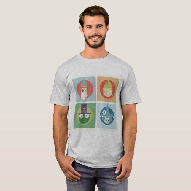 Camiseta Profesores icónicos de Ravenwood (Anverso completo)