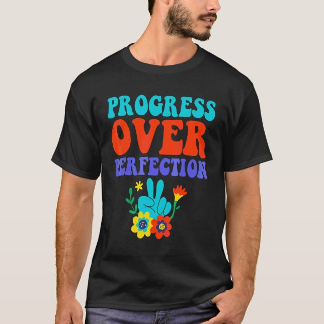 Camiseta Profesores Mentalidad de Crecimiento Groovy Progra (Anverso)