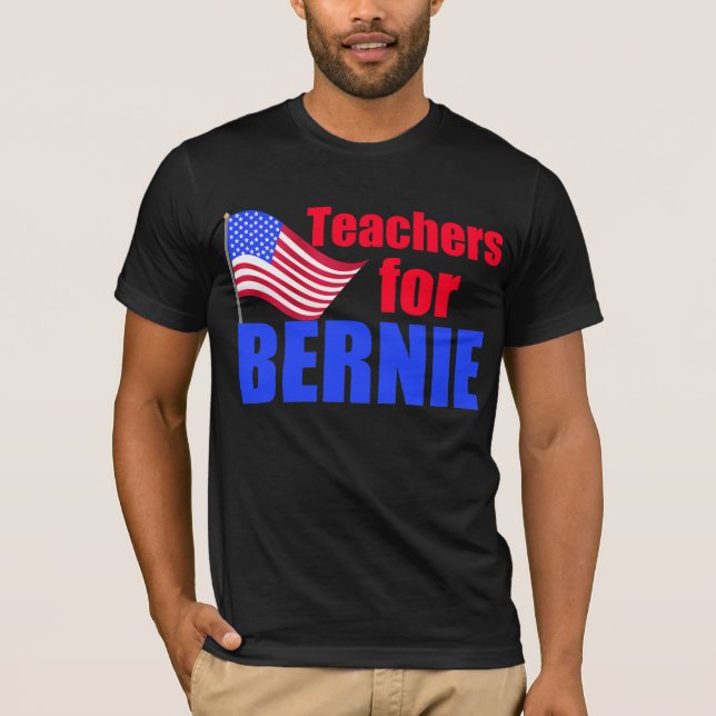Camiseta Profesores para las chorreadoras de Bernie (Anverso)