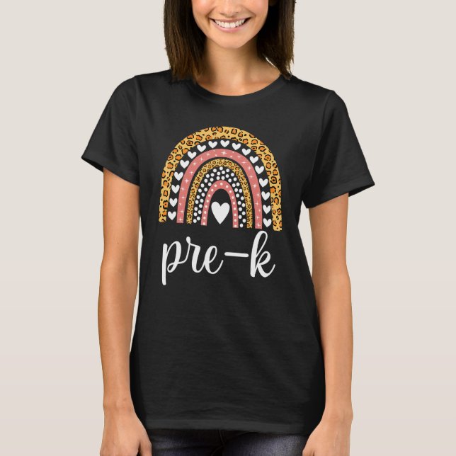 Camiseta Profesores pre-kindergarten Chicas a niños de nuev (Anverso)
