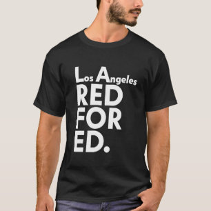 Camiseta Profesores Unidos Los Angeles Red Por Ed Shirt UTL