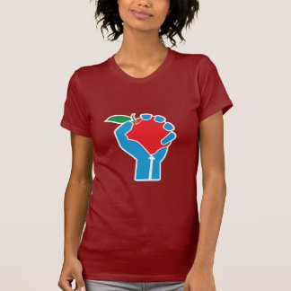 Camiseta Profesores unidos: Rojo, blanco y azul
