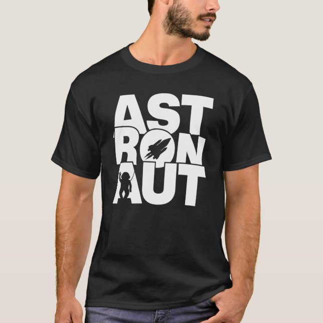 Camiseta Profession Job Work - Astronaut_1 (Anverso)