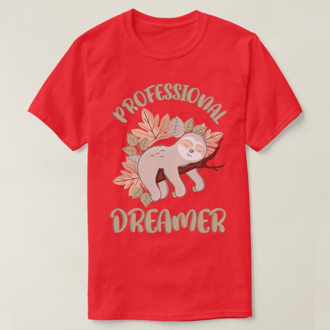 Camiseta Professional dreamer (Diseño del anverso)