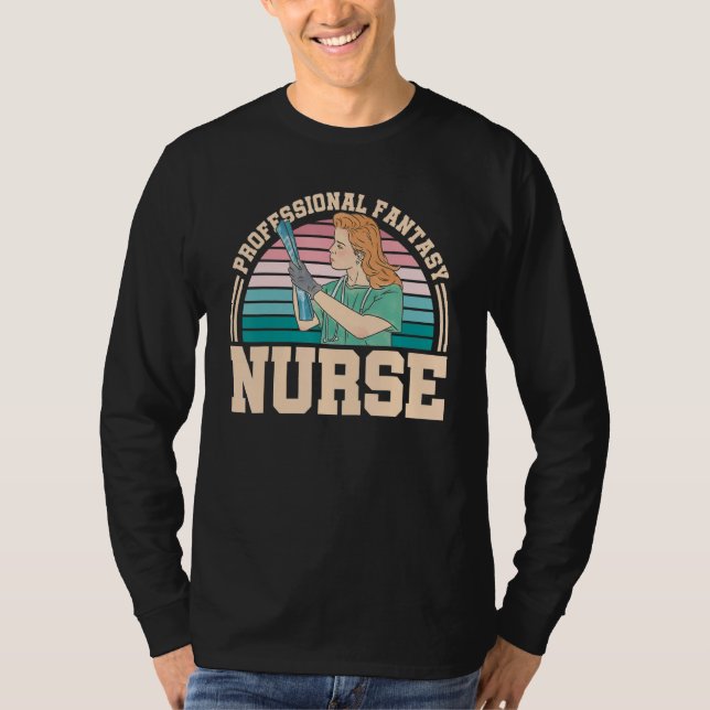 Camiseta Professional Fantasy Nurse Halloween Registered Nu (Anverso)