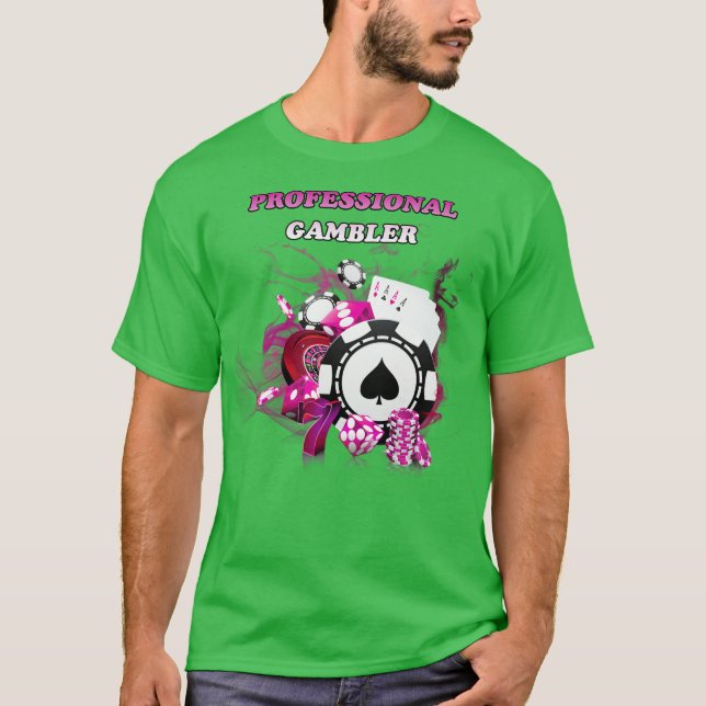 Camiseta Professional Gambler (Anverso)